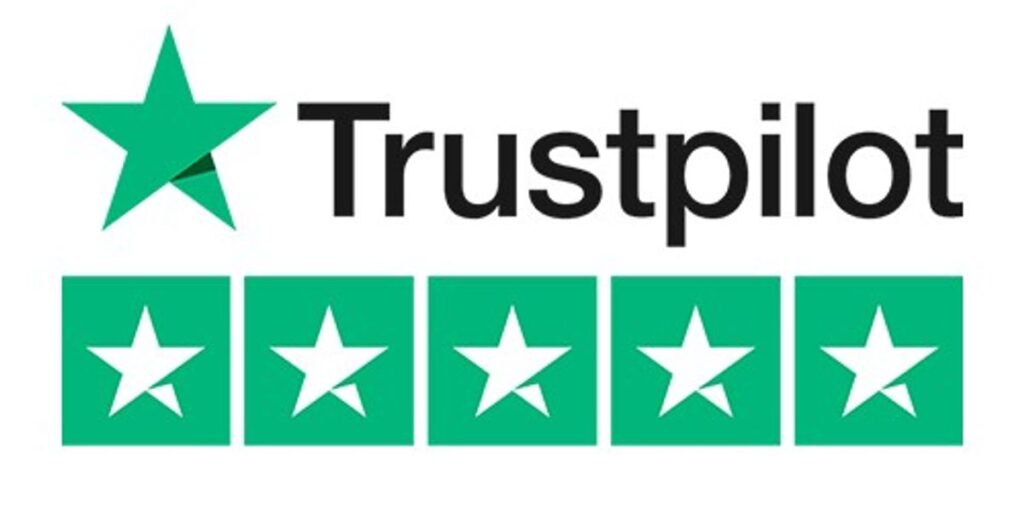 trust pilot logo review hyperlink